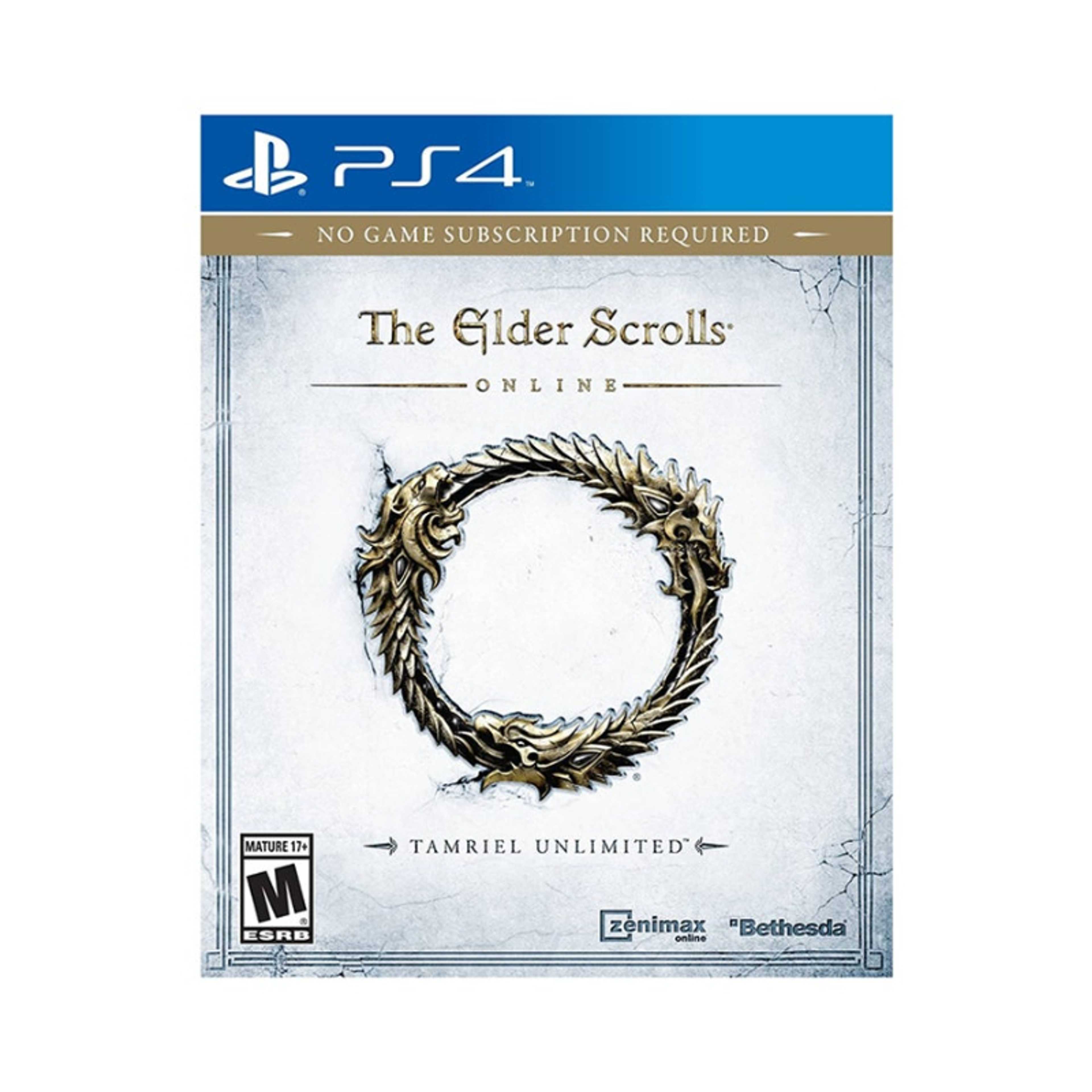 The Elder Scrolls Online: Tamriel Unlimited - PlayStation 4 - role_playing - playstation_4_ps4 - Product Main Image
